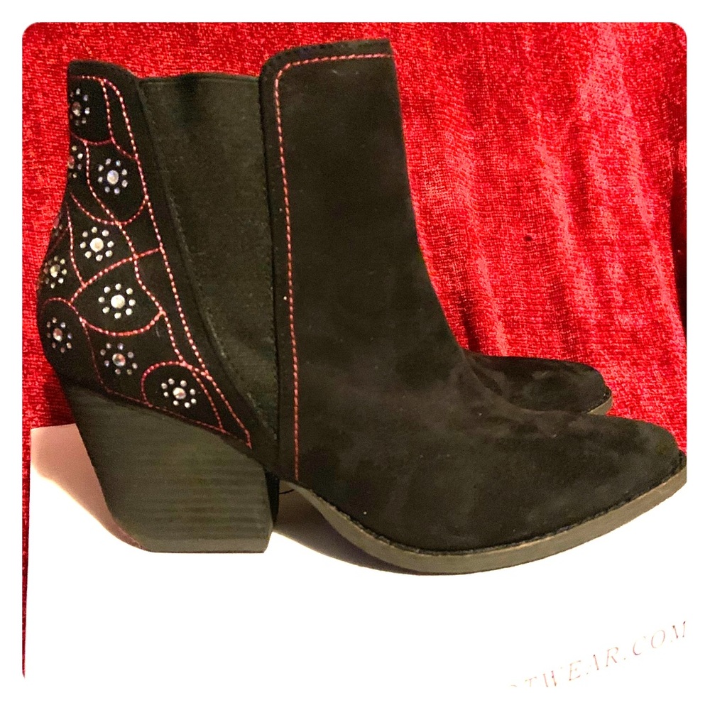 Ankle Boots - Buckle - Size 9